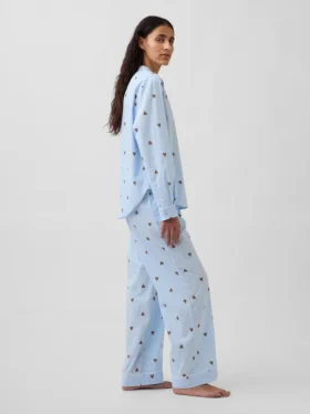 Poplin Pijama Takımı