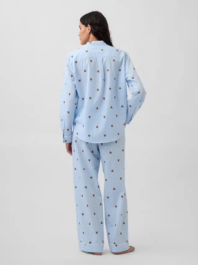 Poplin Pijama Takımı