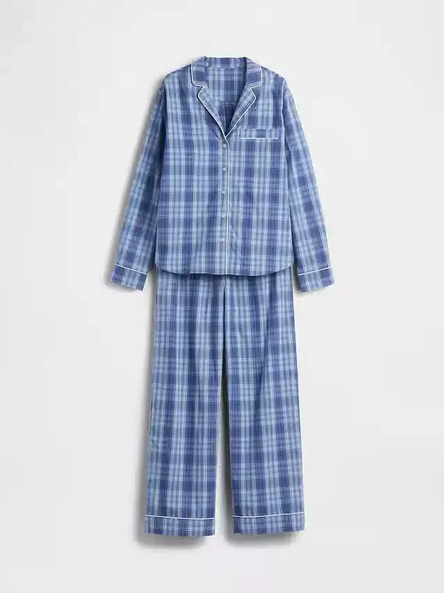 Poplin Pijama Takımı