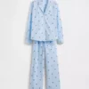 Poplin Pijama Takımı