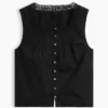 Poplin Pintuck Üst Giyim