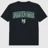 Portland State Üniversitesi Arch Logo Siyah Grafik Tişört