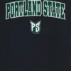 Portland State Üniversitesi Arch Logo Siyah Grafik Tişört