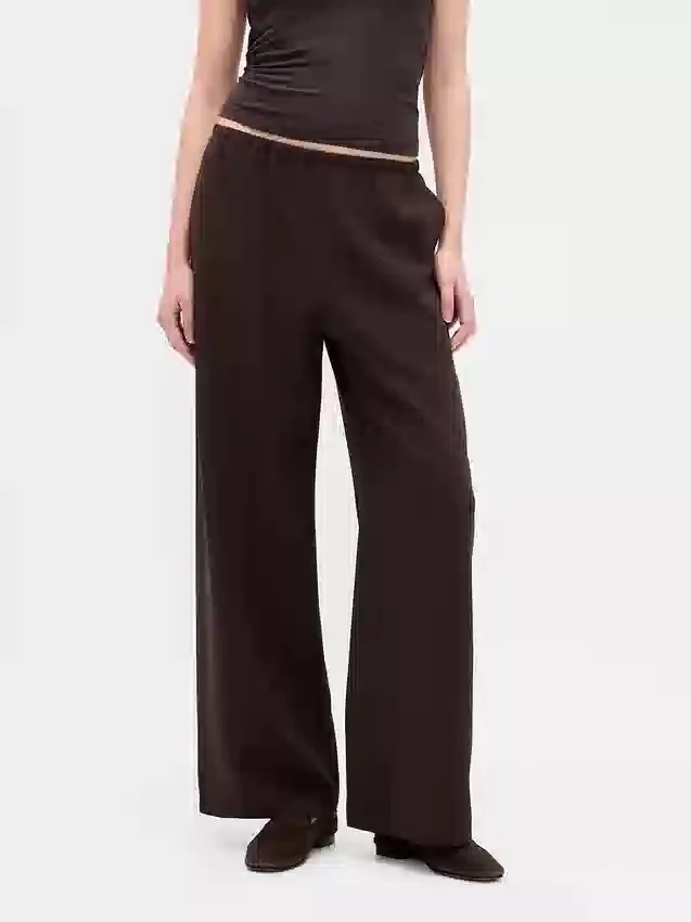 Rahat Geniş Paça Pantolon