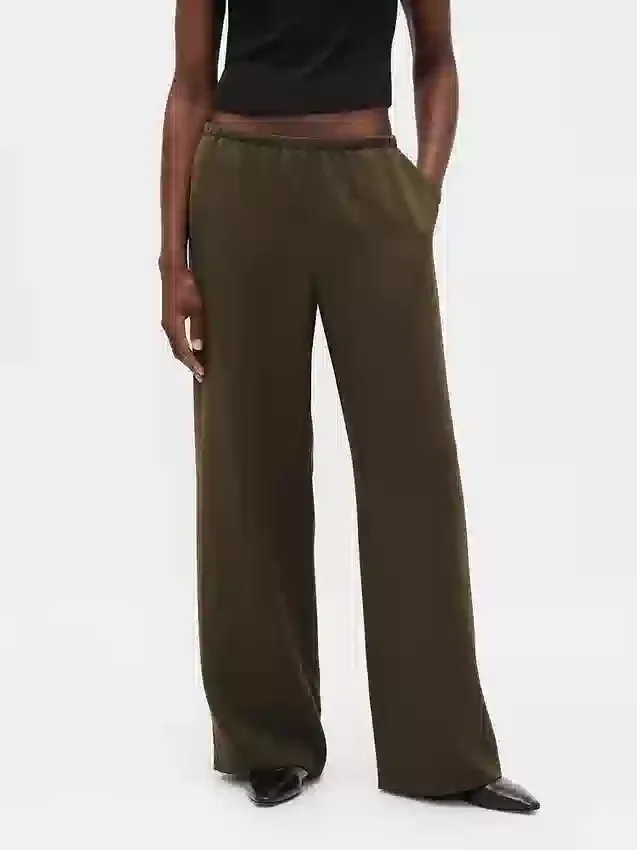 Rahat Geniş Paça Pantolon