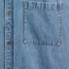 Rahat Kesim Denim Gömlek