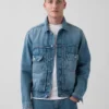 Rahat Kesim İkonik Denim Ceket