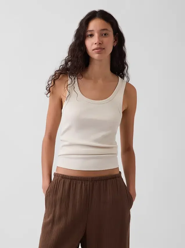 Ribana Scoop Tank Top