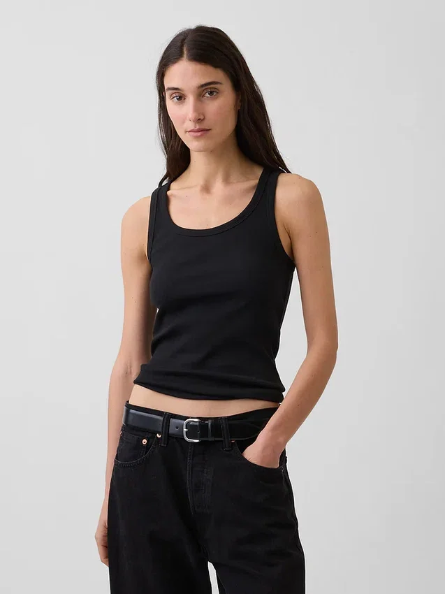 Ribana Scoop Tank Top