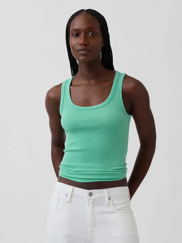 Ribana Scoop Tank Top