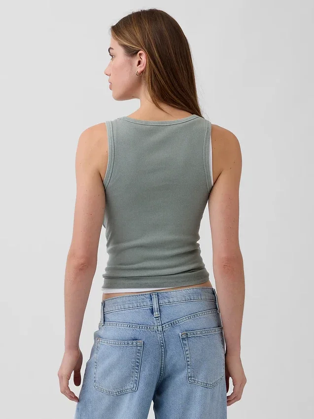 Ribana Scoop Tank Top