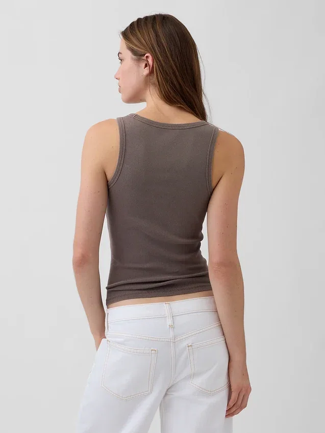 Ribana Scoop Tank Top