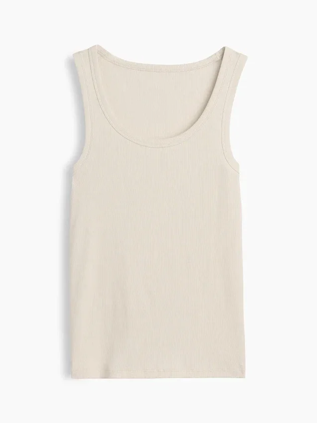 Ribana Scoop Tank Top
