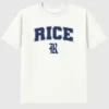 Rice Üniversitesi Arch Logo İkincil Grafikli Tişört