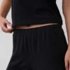 Örme Geniş Paça Pantolon