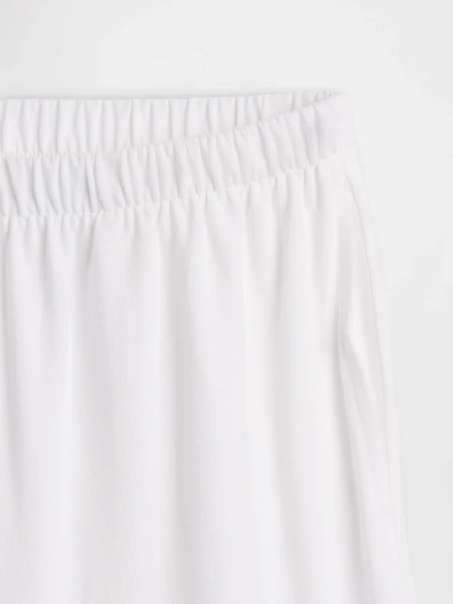 Örme Geniş Paça Pantolon