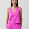 Örme Kısa Tank Top