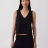 Örme Kısa Tank Top