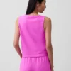 Örme Kısa Tank Top