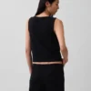 Örme Kısa Tank Top