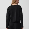 Örme Oversized Kısa Tişört