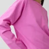 Örme Oversized Kısa Tişört