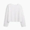 Örme Oversized Kısa Tişört