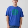 Robert Indiana Oversized Grafik Tişört