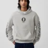 Robert Indiana Vintagesoft Grafik Kapüşonlu Sweatshirt