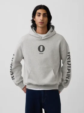Robert Indiana Vintagesoft Grafik Kapüşonlu Sweatshirt