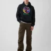 Robert Indiana Vintagesoft Grafik Kapüşonlu Sweatshirt