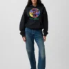 Robert Indiana Vintagesoft Grafik Kapüşonlu Sweatshirt