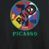 Robert Indiana Vintagesoft Grafik Kapüşonlu Sweatshirt