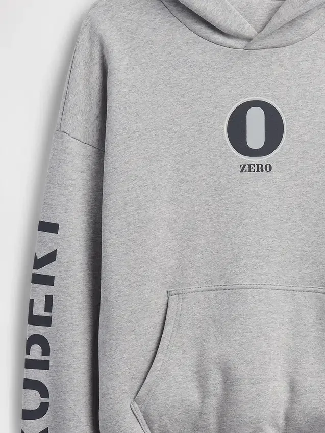 Robert Indiana Vintagesoft Grafik Kapüşonlu Sweatshirt