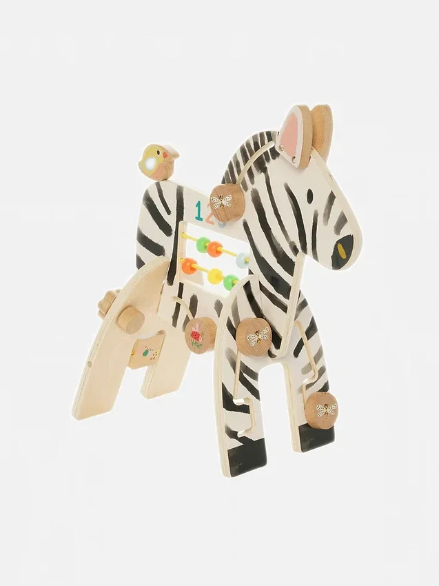 Safari Zebra Etkinlik Oyuncağı