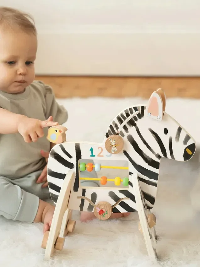Safari Zebra Etkinlik Oyuncağı