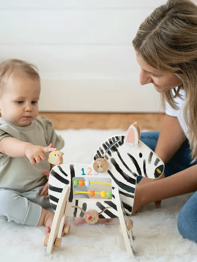 Safari Zebra Etkinlik Oyuncağı
