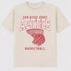San Diego State Üniversitesi Basketbol Potası Grafikli Tişört
