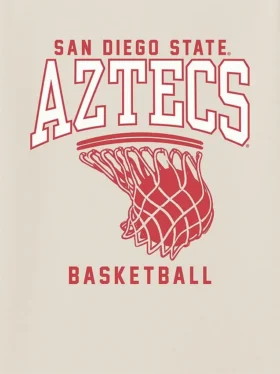 San Diego State Üniversitesi Basketbol Potası Grafikli Tişört