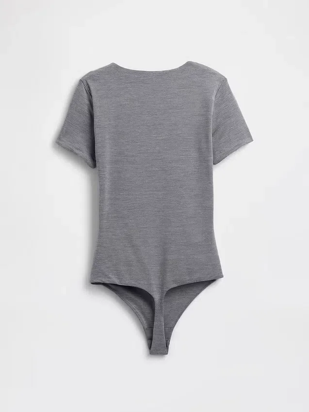 Secondskin Tişört Çıtçıtlı Body