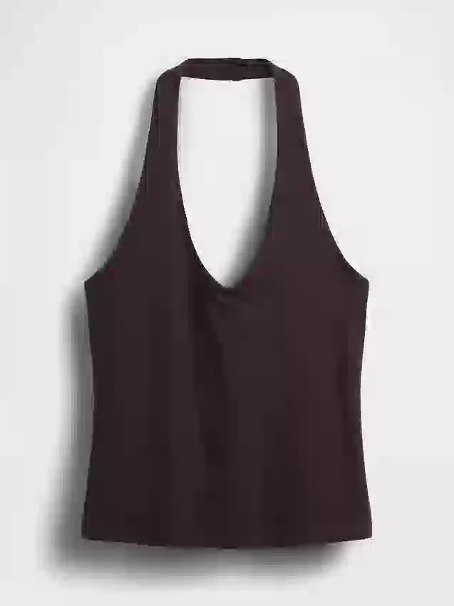 Sıkı Örgü Halter Kısa Üst
