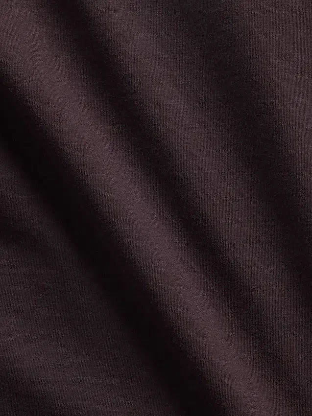 Sıkı Örgü Jersey Omuzsuz Kısa Tişört