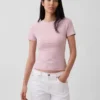 Sıkı Örgü Jersey Tişört
