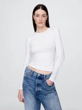 Sıkı Örgü Jersey Tişört