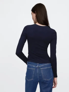 Sıkı Örgü Jersey Tişört