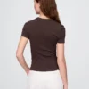 Sıkı Örgü Jersey Tişört