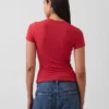 Sıkı Örgü Jersey Tişört