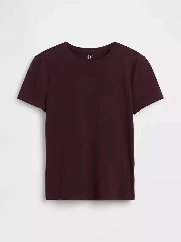Sıkı Örgü Jersey Tişört