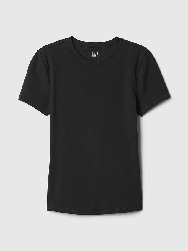 Sıkı Örgü Jersey Tişört