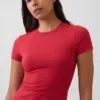 Sıkı Örgü Jersey Tişört